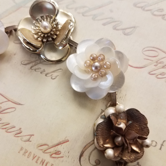 Upcycled Earring Bracelet - Picture 4 of 7